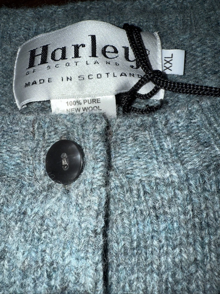 Cárdigan de lana Shetland para mujer talla 2XL NUEVO CON ETIQUETAS Foto 4 de 4