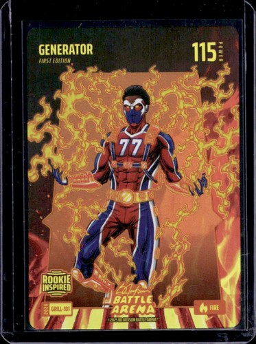 2026 Bo Jackson Battle Arena Griffey Generator Grillin' Battlefoil #GRILL-101