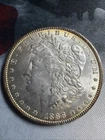1888 P MORGAN SILVER DOLLAR! BEAUTIFUL AU/UNC Coin!