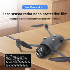 Mavic 4 Pro Drone Lens Sensor Lens Protection Nano Film with Tool Kit for DJI
