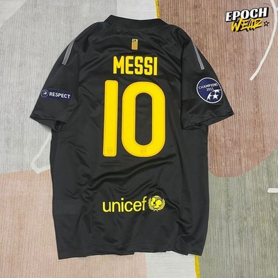 FC Barcelona 2011/2012 UEFA Champions League away Black jersey