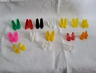 Lot 15 Pairs Vintage Barbie Clone or Similar Fashion Doll Shoes Heels 60s-80s