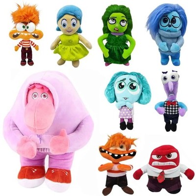 Inside Out 2 Plush Dolls Inside Out Plush Toy Cute Cartoon Plushie Doll Soft