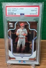 2023 Mike Trout Topps X J-Rod Orange 14/20 PSA GEM MT 10