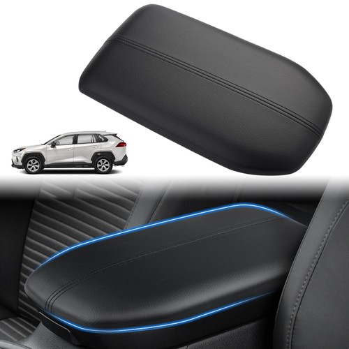 For Toyota RAV4 2019 2020-2023 Center Console Armrest Cover with Accent Stitch