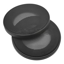 2pcs 3.5" Inch Speaker Grill Cover Audio Decorative Circle Metal Mesh Protection