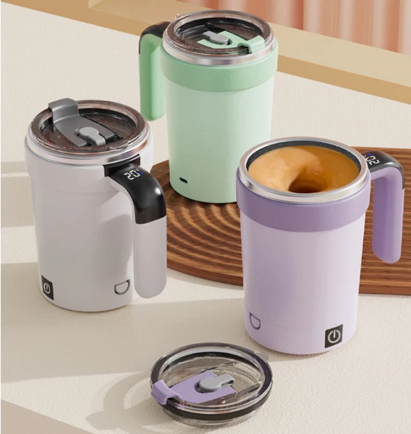 Automatic Mixer Bowl Stainless Steel Rechargeable Magnetic Mixer