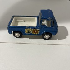 VTG Tootsie Toy Wheelie Wagon 1969 blue Pick-up Truck Made in USA 3.5โ