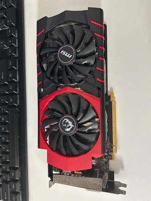 MSI GTX 970 Gaming Graphics Card GPU Dual Fan Tested Working HDMI DP DVI