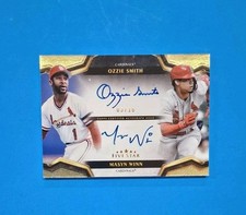 Topps Five Star Dual Auto Ozzie Smith Masyn Winn DA-SWI /10 Autograph Cardinals 