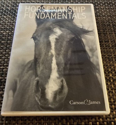 Horsemanship Fundamentals [DVD] Carson James - 12 Part Lessons VG