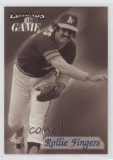 1998 Fleer Sports Illustrated Then & Now Legends of the Game Rollie Fingers 0gj5