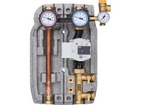 Solarstation Easyflow 22Mm Zweistrang,2-12L/Min, Wilo Para ST25/6