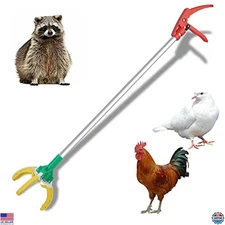 Animal Control Catcher Pole Tool for Small Dogs Cats Raccoons Possums 4-12lb