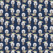 Star Wars Fabric Mandalorian Hello Friend 100 Cotton From Camelot BTY