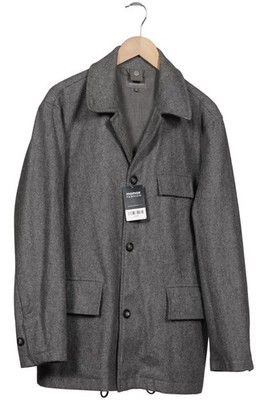Massimo Dutti Jacke Herren Anorak Jacket Kurzmantel Gr. L Grau #as7h868
