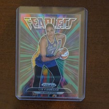 Panini Prizm WNBA Fearless #1 Liz Cambage Los Angeles Sparks Basketball 2022