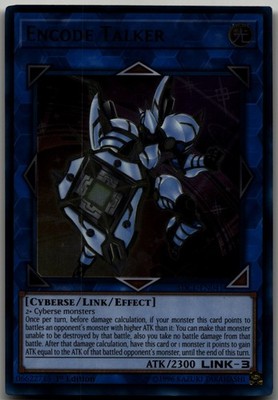 Encode Talker Ultra Rare Structure Deck: Cyberse Link SDCL-EN041 LP