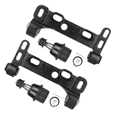 Front Lower Control Arms Support Bracket with Ball Joints Suspension Kit for 