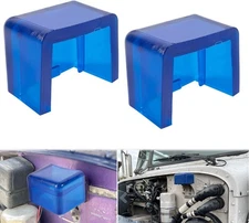 Peterbilt Hood Bumper Bumpers Pad Bushing Poly for 330, 357, 377, 379, Blue 