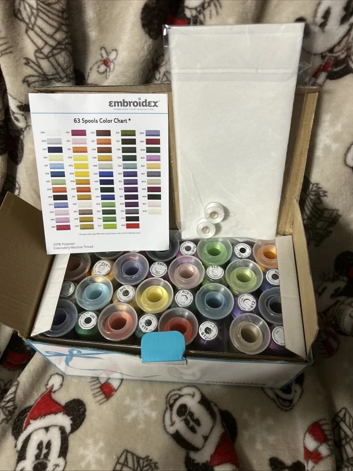 Embroidery thread 63 Brothers Colors For An Embroidery Machine - Image 2 of 3
