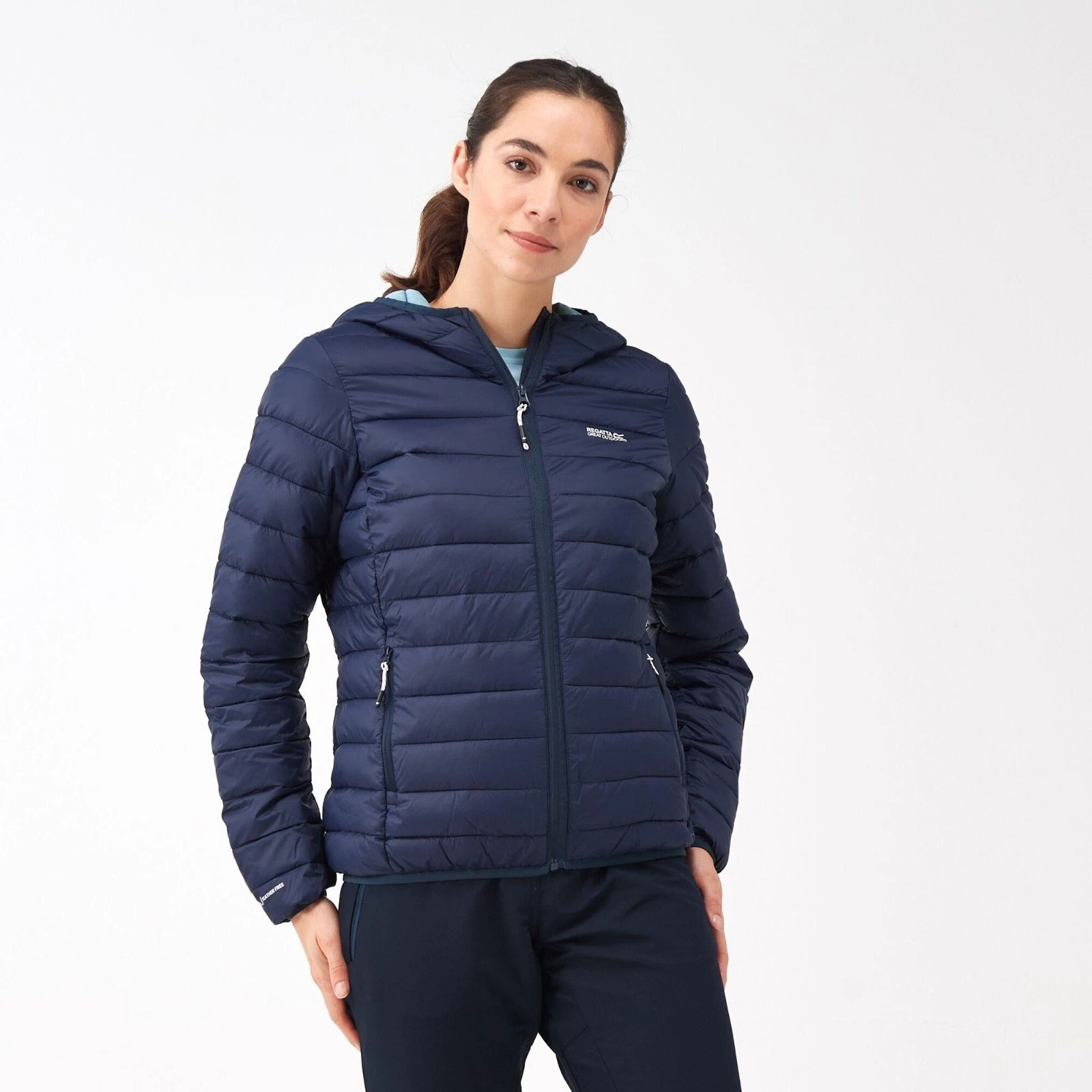 *Regatta Womens Hooded Marizion Lightweight Insulated Jacket Navy sea haze*
Opens in a new window or
