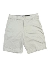 Men  s Lee Extreme Motion Performance Stretch Shorts Tan Beige Size 34 Comfort
