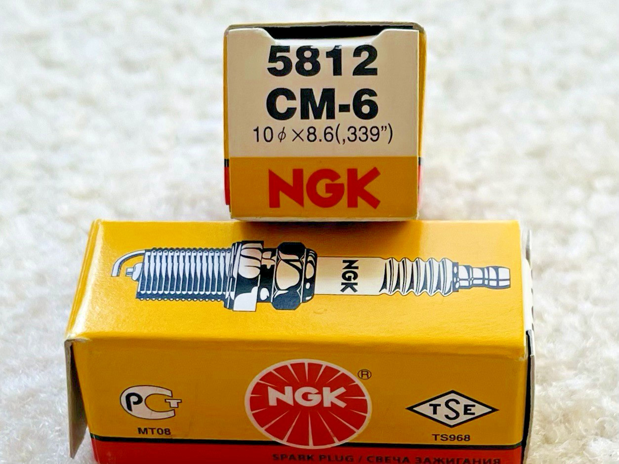 NGK Spark Plug CM-6 5812 - 2 PACK RC Two-Cycle Gas Engines