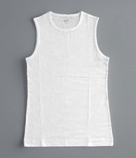 Duluth Trading Women's Longtail T Tank Top 100 Cotton/White Size Large NWT