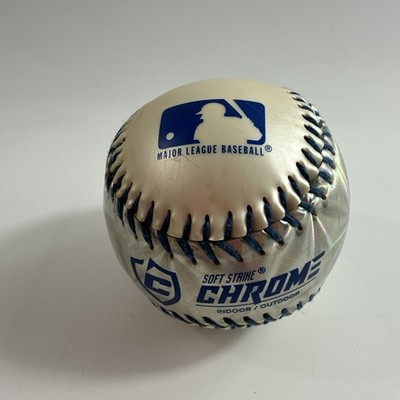 Franklin Soft Strike Silver Chrome Baseball Tee Ball 9in 4oz 23339
