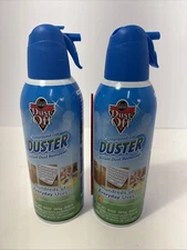 (2) Falcon Dust Off Compressed Gas Duster Brand New Sealed Ships Free