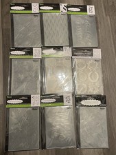 Darice Essentials Embossing Folder Lot Of 9 Different Ones Blowout Sale Lot 3