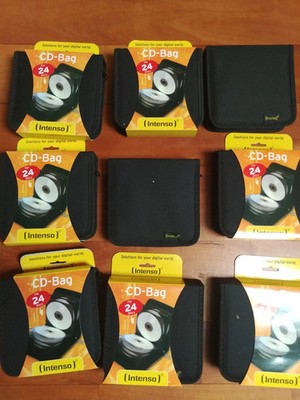 Intenso CD DVD Tasche für 24 Disks