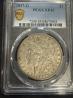 1897 O Morgan Silver Dollar PCGS XF-45