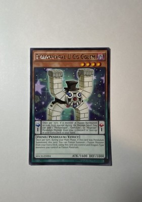 Performapal U Go Golem MACR-EN004 Maximum Crisis Unlimited