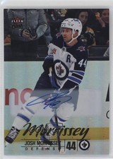 2024-25 Upper Deck Fleer Ultra Rainbow Foil Auto Josh Morrissey #45 Auto 1os2