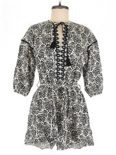 Zara Women Ivory Romper M