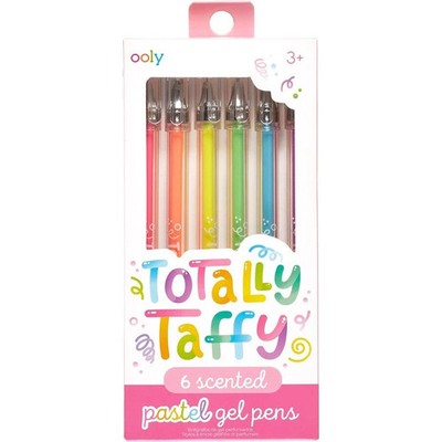 OOLY 6 Totally Taffy Fruit Scented Gel Pens