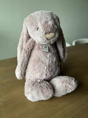 Jellycat Bashful Huge Luxe Bunny Willow 100 Authentic EUC for sale