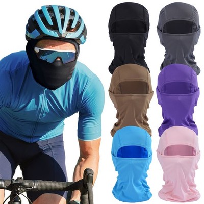 Balaclava Full Face Mask Motorcycle Adjustable Windproof UV Protection Sun Hood