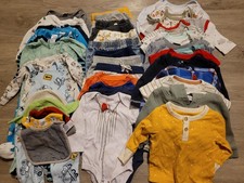 baby boy clothes 6-9 months lot 42 piece bund...