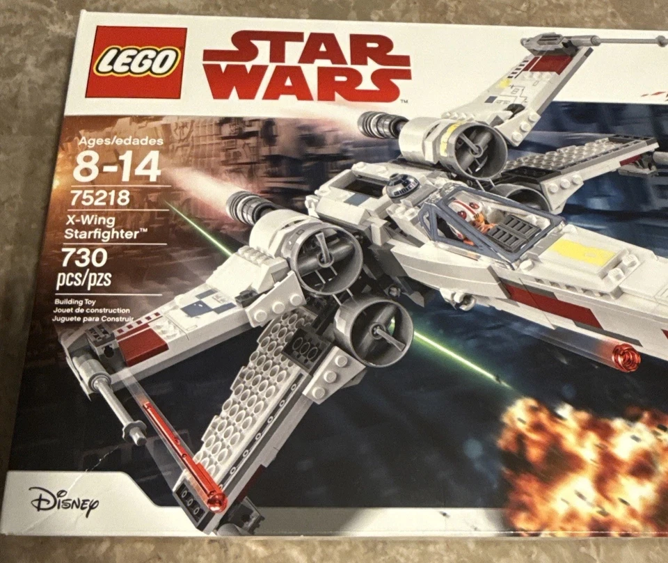 LEGO Star Wars: X-Wing Starfighter 75218 новый запечатанный Люк R2-D2 Biggs Darklighter - Изображение 2 из 4