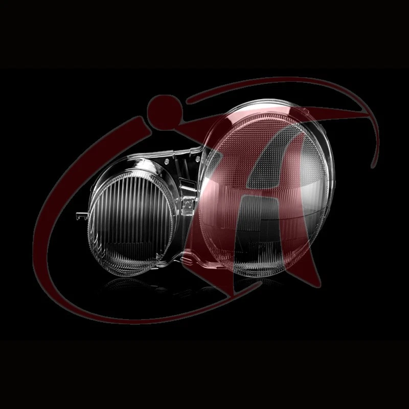 🔥 Left&Right Transparent Headlight Cover Shell For Mercedes-Benz E~Class 96-01 - Imagem 4 de 4