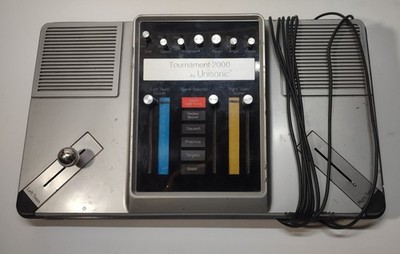 Unisonic Tournament 2000 Electric TV Console Game Untested