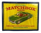 VINTAGE Official Matchbox Series Deluxe Collector’s 72 Car Case 1968 FREE SHIP