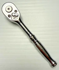 Snap-On Tools TM70C Chrome Reversible Ratchet Wrench 1/4" Drive USA Tool