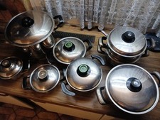 AMC Topfset Spitzenreiter Edelstahl 20-teilig Kochtopf Set