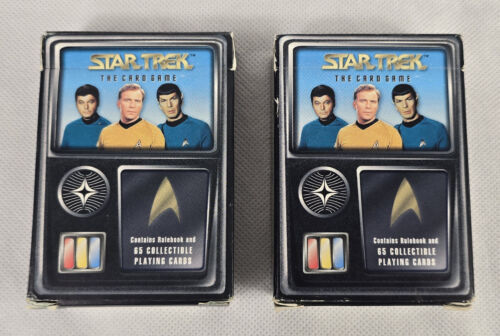 Star Trek The Card Game. 100+ Cards. Fleer Sky Box. 1996.