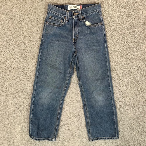 Levi's 569 Loose Straight Youth Boys Jeans Blue Size 12 Slim Denim Pockets