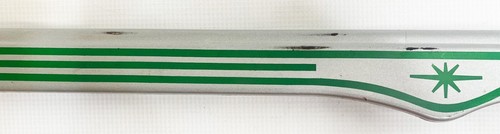 Vintage Schwinn Chain Guard for Adult Bicycle, Grey / Green with mounting bolts - Picture 4 of 14